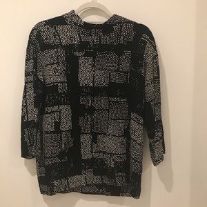 Marimekko Kaeti Mäti tie-neck blouse